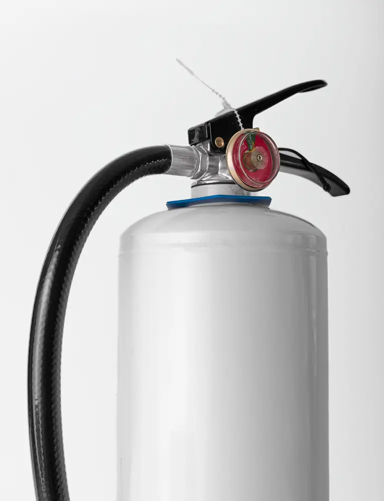 Extintor blanco Solkaflam 123