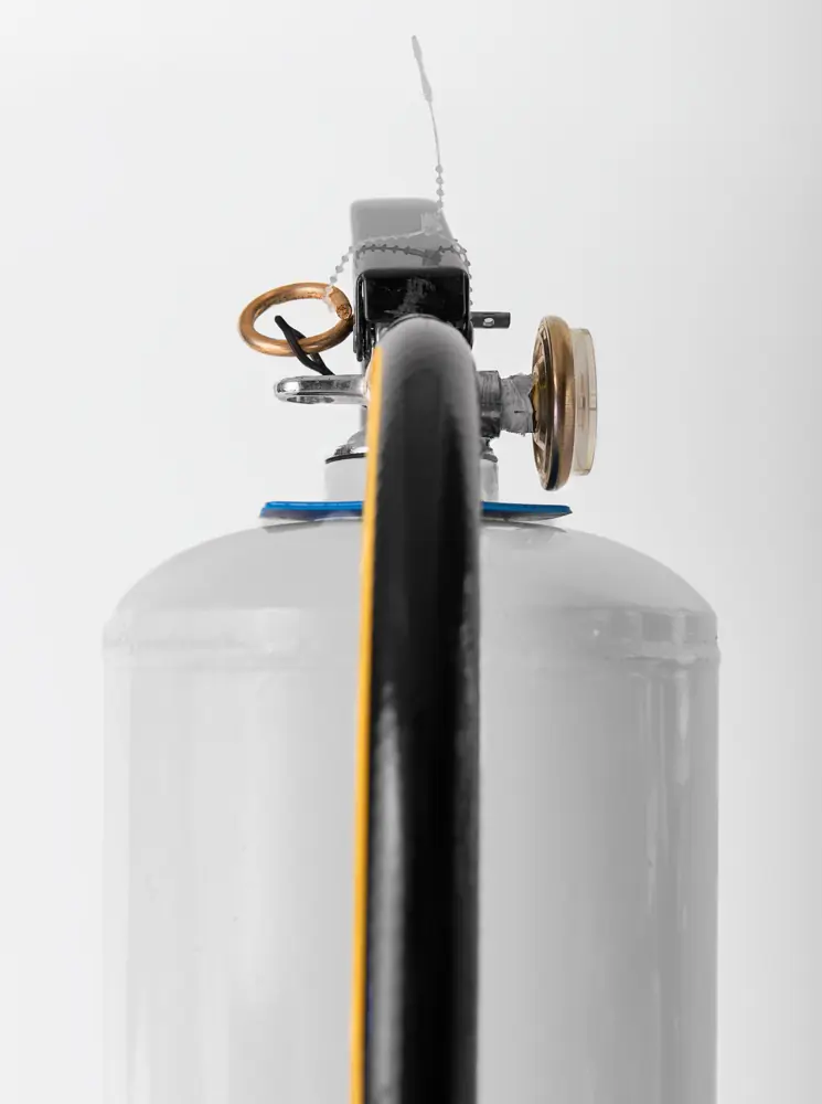 Extintor blanco solkaflam 123 de 10 lbs